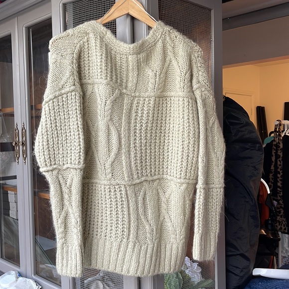 Zara Knit Cardigan Embellished Buttons - Picture 6 of 7